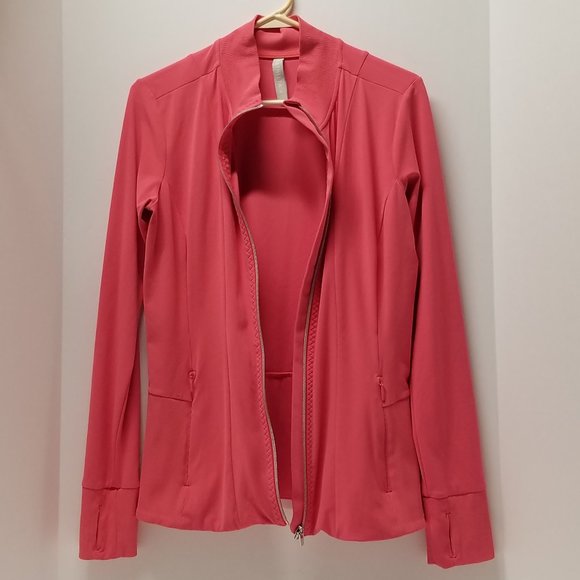 Athleta Shanti Jacket in Powervita, Coral Petal - Picture 6 of 16